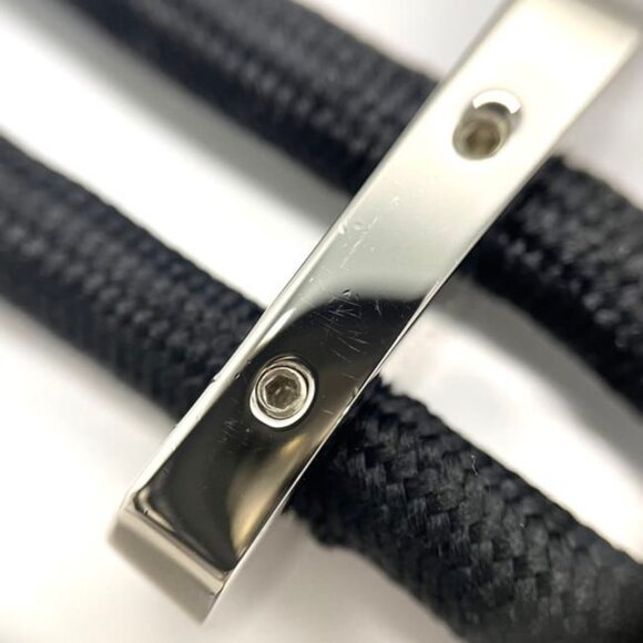 Gucci Wire Belt Black Silver Hardware 83 cm main image 5